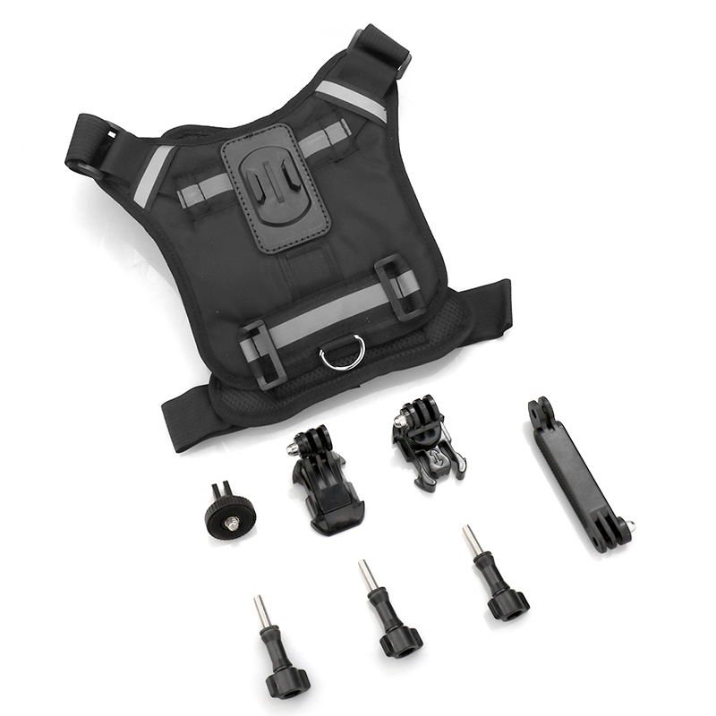 Accesorios GoPro Fetch correa de fijación para perros cámara deportiva DJI correa para el pecho correa para el pecho tiro con perspectiva de mascota