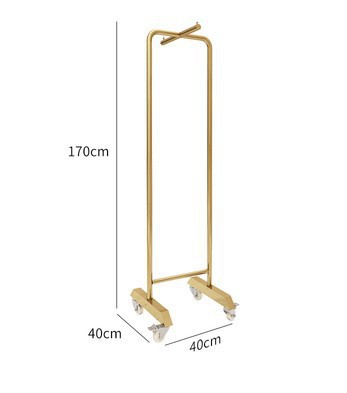 전기도금 티타늄 E가 매달려 있습니다 40*30*170cm