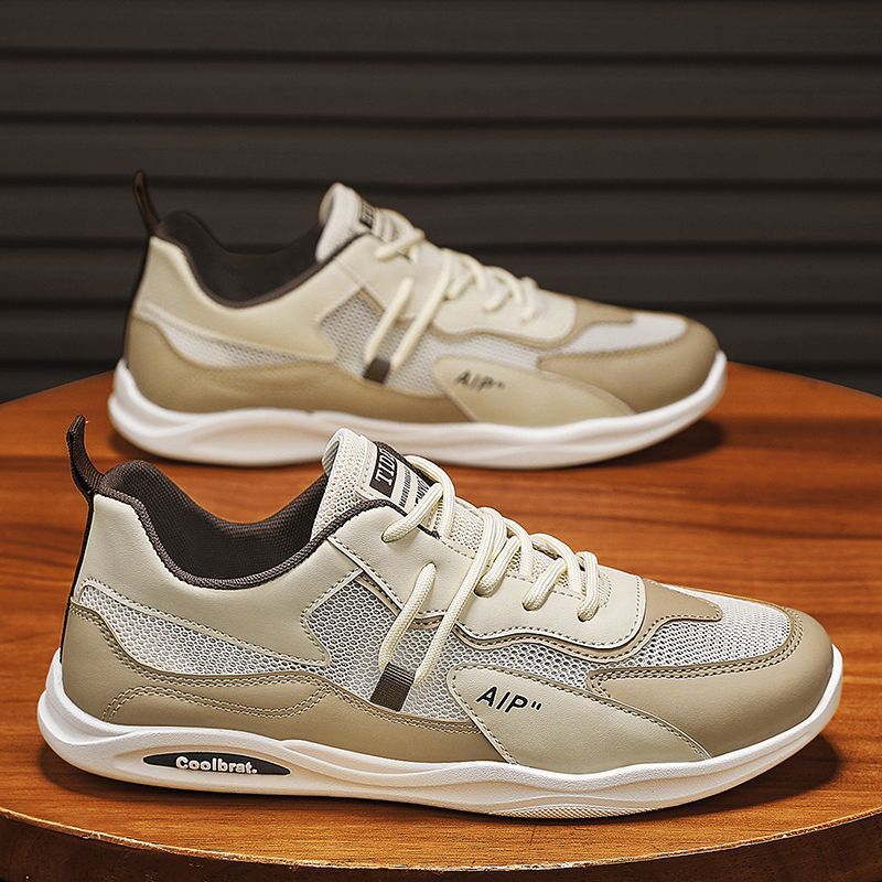 2025 New Casual Sports Shoes Versatile Sports Pants Jeans Trendy Fashion Men's Shoes Off-White Blue Summer