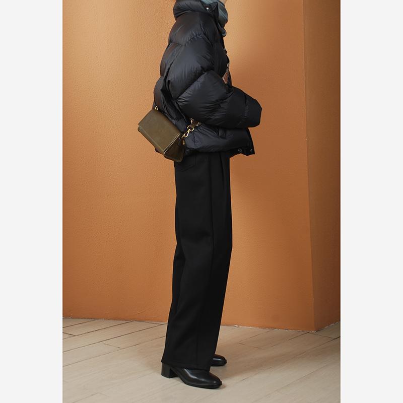 Ladies Leather Shoulder Bag Versatile Underarm Clutch Handbag_voghion.com