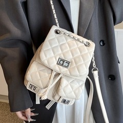 Women's 2024 New Style Fashion Travel Travel Casual Bag Small Shoulder Bag with Polka Dot Chain