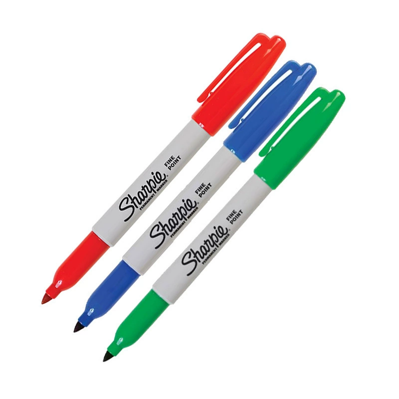 Американский маркер Sharpie30001 масляно-растворимый перманентный не выцветает без пыли лабораторный маркер
