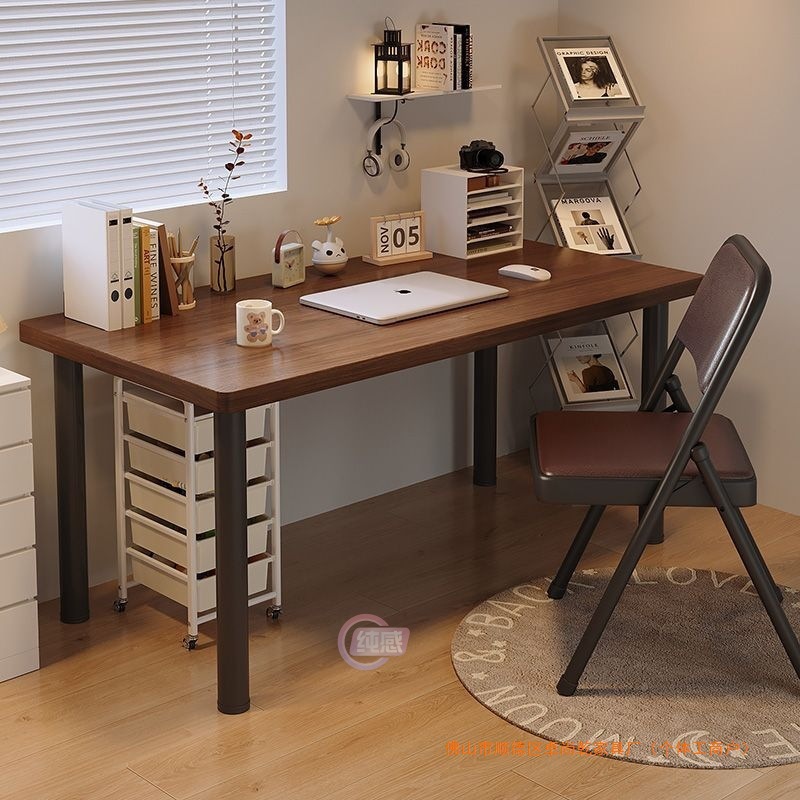 Escritorio de computadora escritorio de estudio doméstico escritorio de escritorio de alquiler de dormitorios de niñas escritorio blanco