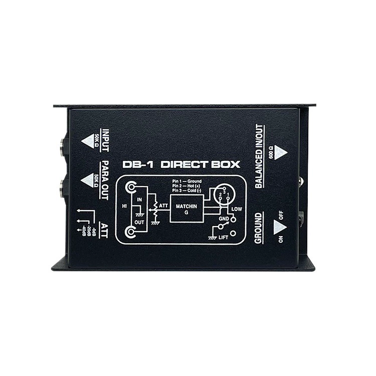 Преобразователь импеданса DB1 DI BOX сценический эффект DIRCT BOX