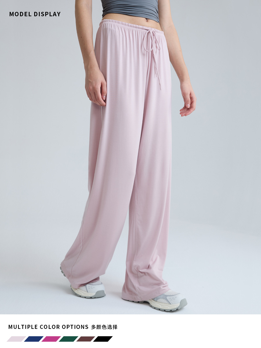 LimeDeer Pants Wide-Leg / Slimming / Yoga - Image 5