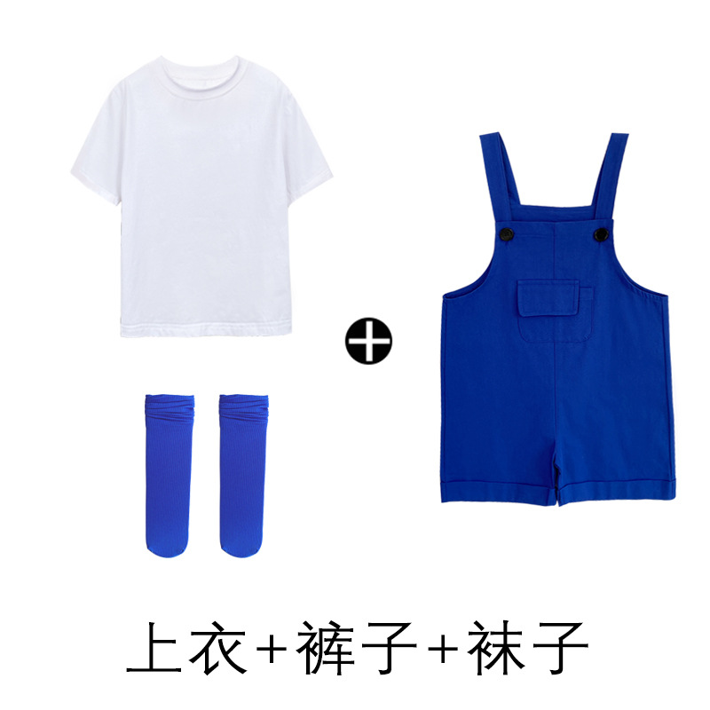 Niños DE LOS NIÑOS pantalones cortos color caramelo traje verano Escuela Primaria kindergarten coro danza reloj