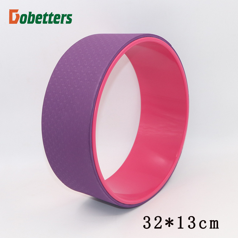 32*13cm補助輪妊婦親子ヨガ輪フィットネス器材ヨガフィットネス腹輪yogawheel|undefined