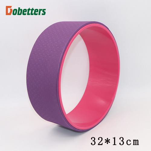 32*14cm auxiliary wheel yogawheel pregnant women parent-child yoga wheel fitness equipment yoga fitness abdominal wheel