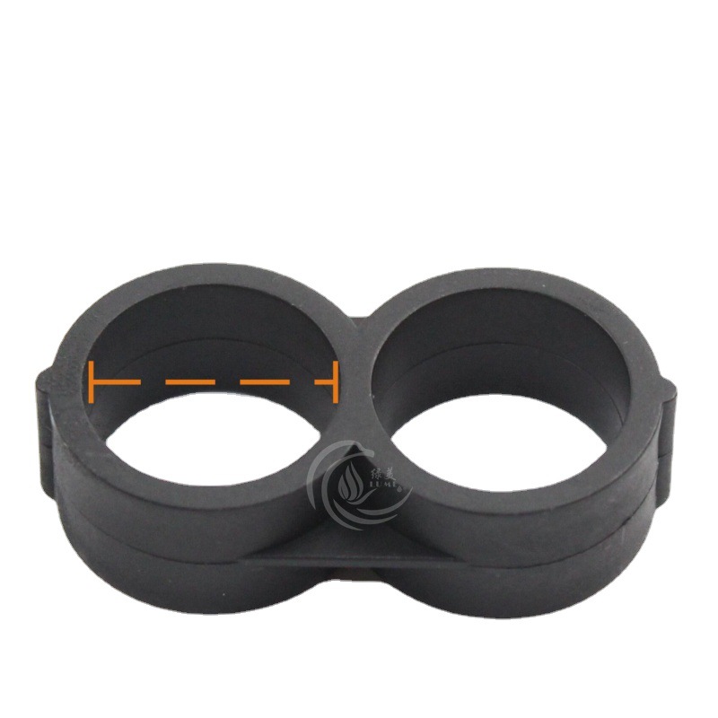 Tubo 20PE 8 tapones plegables tapones plegables de doble anillo tapones de cola tapones invernadero accesorios de juntas de tubos 20pe