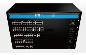 三旺IES1024-2F 12电12光 百兆工业以太网交换机 12光12电 机架式