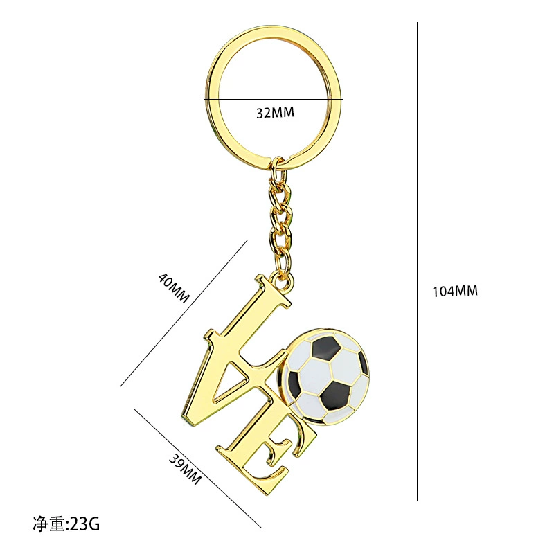 2026 US-Canada-Mexico World Cup Football Pendant Customized Five Major League Football Key Chain Fans’ Supporting Souvenirs