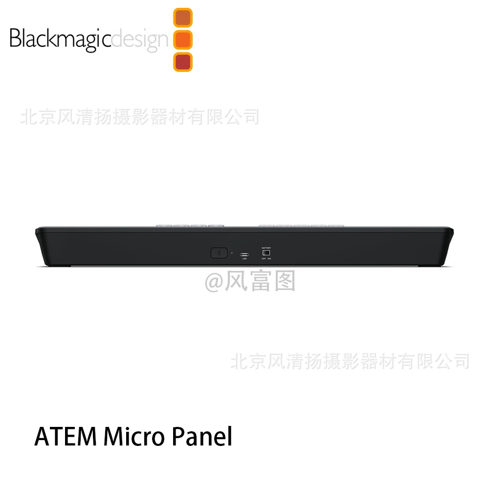 BMD ATEM Micro Panel 10-channel switcher USBC interface