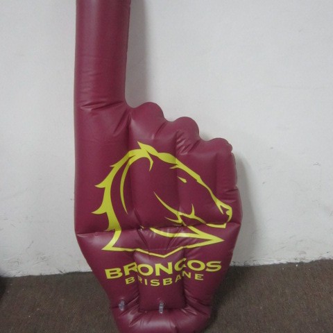 Inflatable finger props PVC