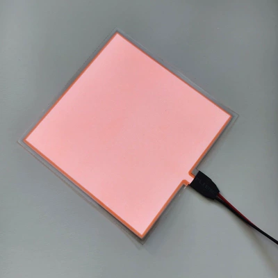 light board LED cold light sheet – Cold light sheet - 10cm10cm-orange-comes-with-a-battery-box-batteries-are-not-included