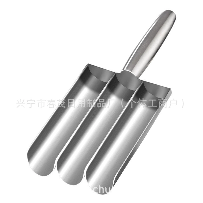 Hot-selling 304 stainless steel home-use fish ball shrimp paste mold dumpling rice ball meat filling cooking scoop gadget