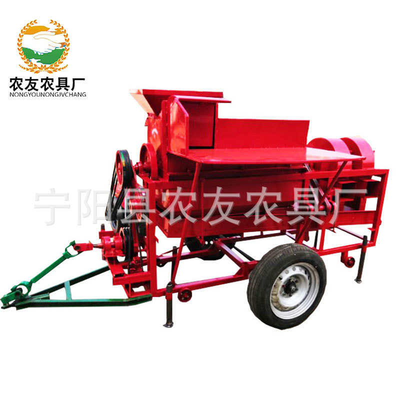农用玉米脱粒机玉米4吨电动打谷机大豆高粱稻谷打粒机