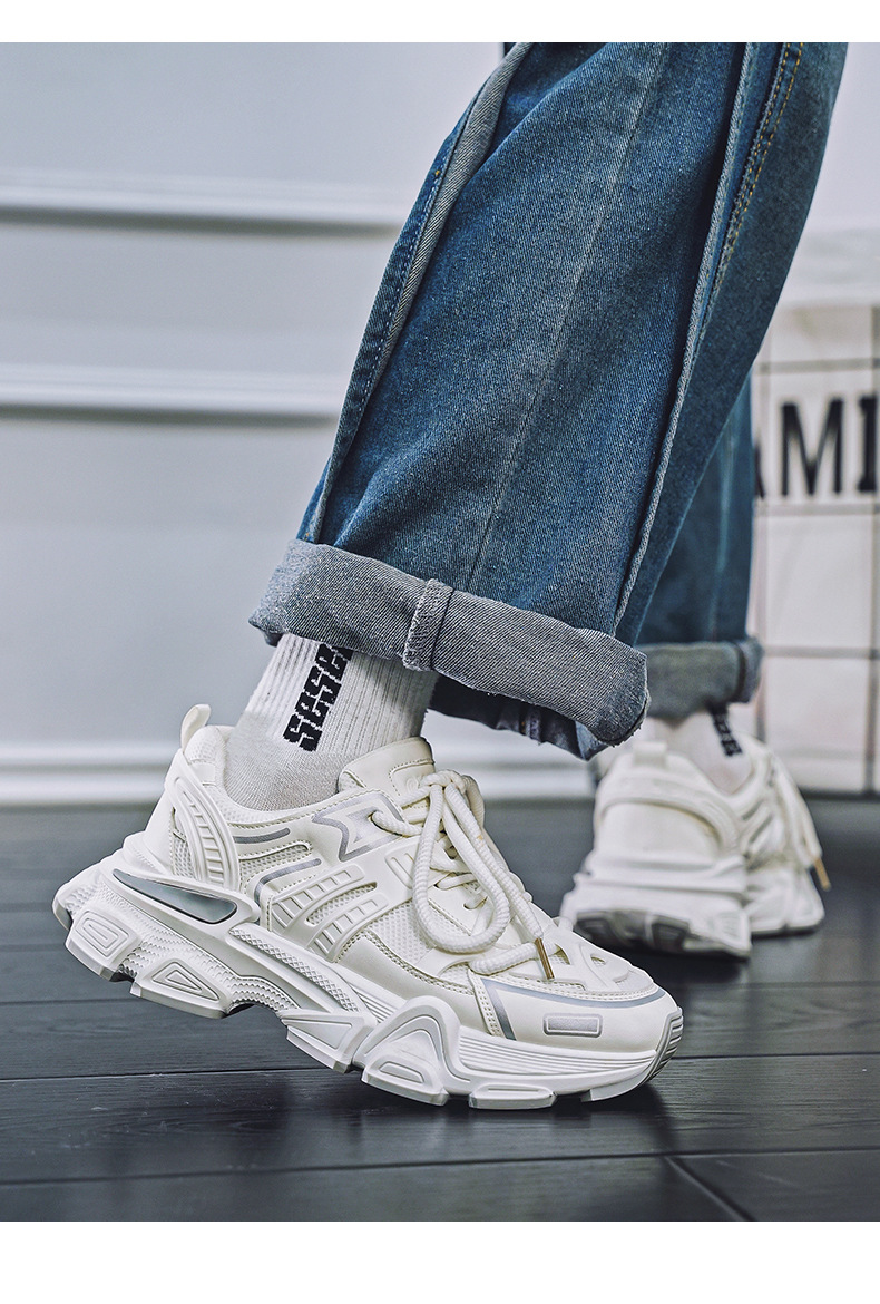 Herren 2024 neue Herbsthöhe zunehmende lässige Sport Jugend Mesh vielseitig dicke Sohle Papa trendige Schuhe_voghion.com