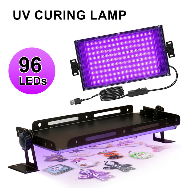 Led Uv Curing Lamp DIY Glue Curing Lamp Resin Nail Art Shadowless Glue Curing Floodlight Manufacturer