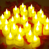 Electronic candle, layout, props indoor heart shaped