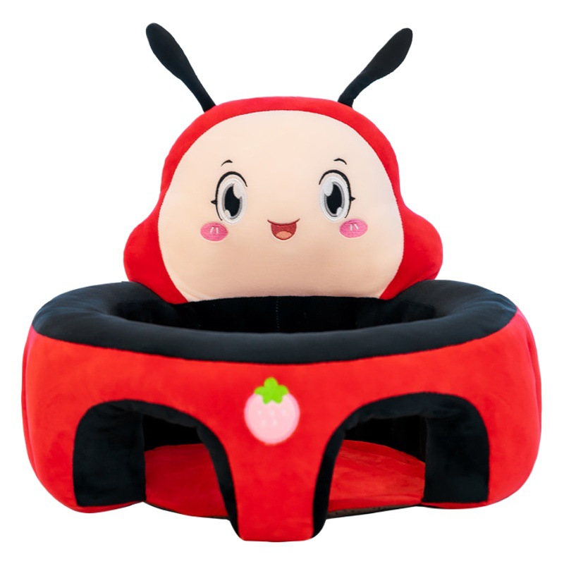 Nueva Silla de aprendizaje de bebé tridimensional con correas lindo bebé sofá aprendizaje sentado entrenamiento fábrica de artefactos transfronterizos al por mayor