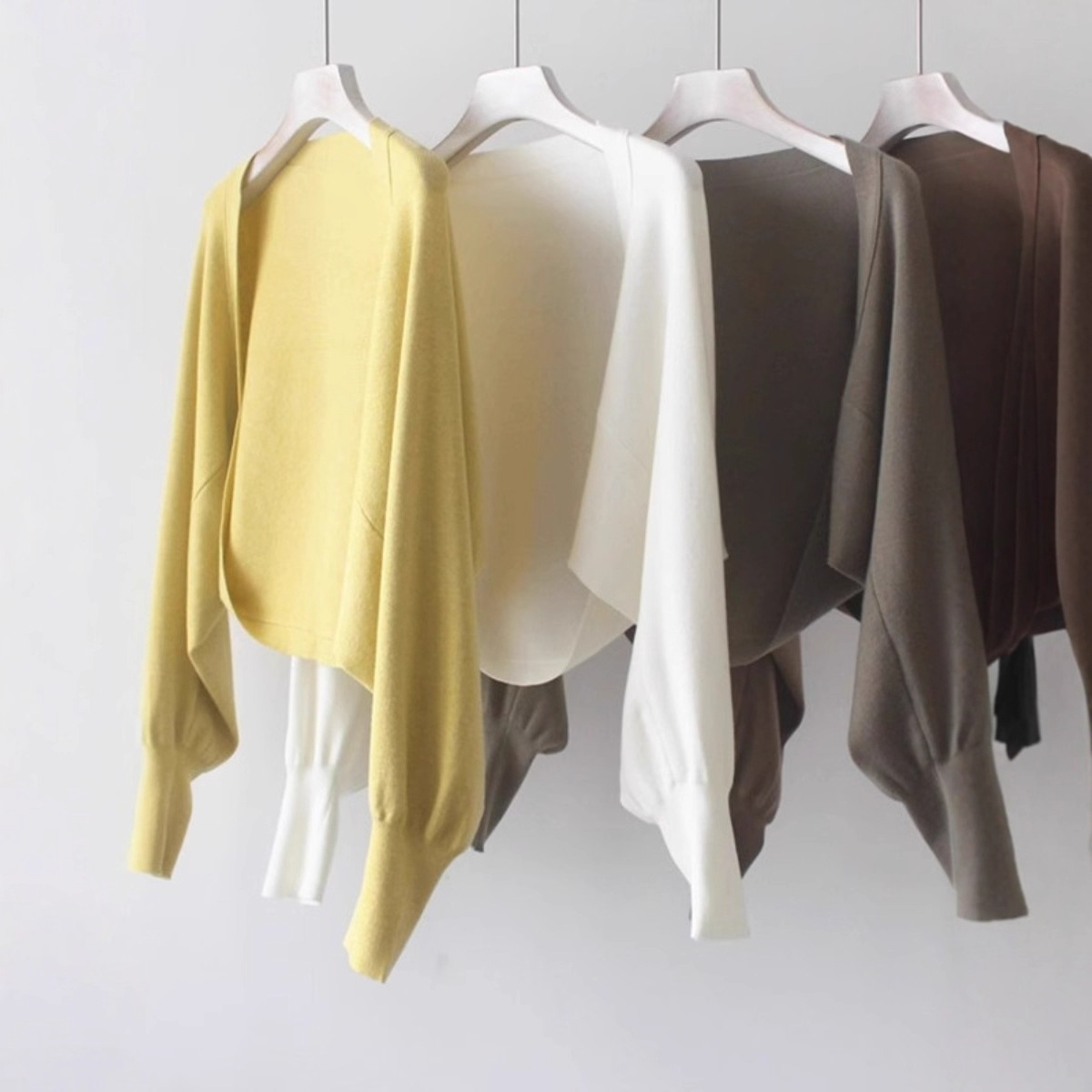 Sun Protection Cardigan for Women, Thin Summer Ice Silk Knit Top, Women's Cover-Up Shawl, Camisole, Outerwear, Air Conditioning Shirt, Short Jacket