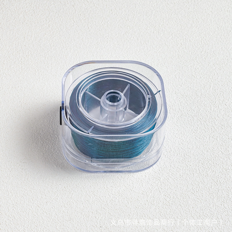 カラフルなフラットシルク弾性糸ビーズビーズ糸 diy ブレスレットロープ靱性タイトな弾性耐摩耗性ブレスレット弾性糸|undefined