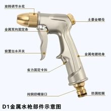 2025强力高压洗车水枪喷头洗车神器刷车工具防爆水管喷枪家用浇花