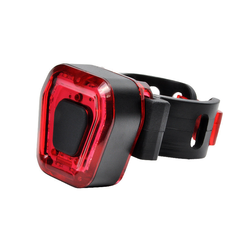 Bicycle Taillight Riding Equipment Mountain Bike Road Bike Accessories Night Riding Rainproof Highlight USB Charging Taillight