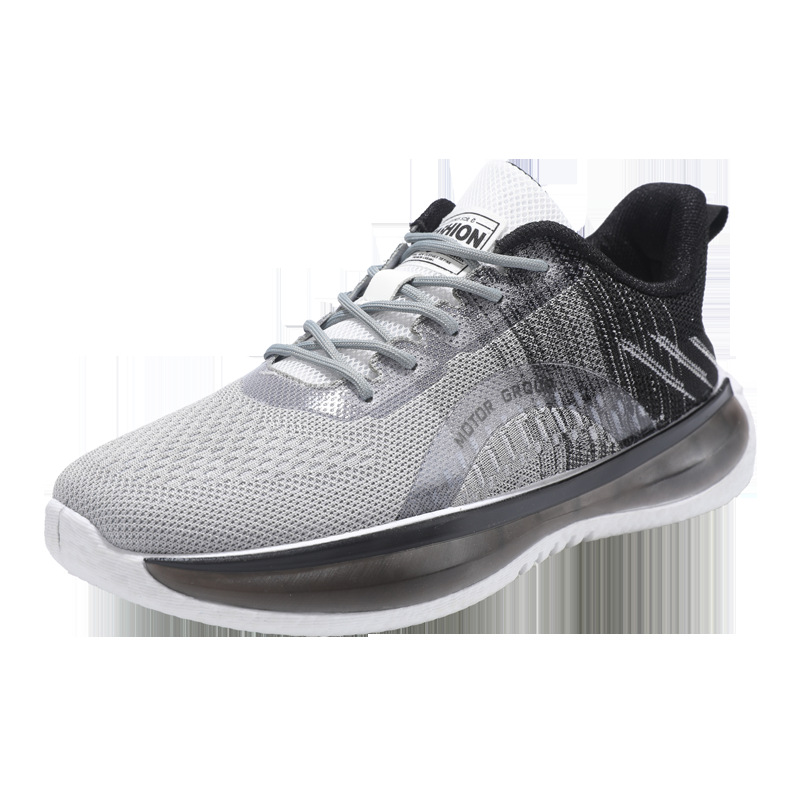 Zapatos de hombre casual todo-fósforo primavera y verano transpirable tejido volador zapatos deportivos de moda nuevos zapatos cómodos para correr casuales coreanos para jóvenes