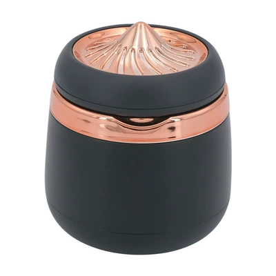 Car interior car high-grade mini liner multifunctional car indoor dual-purpose invisible universal ashtray (Car ashtray) - n18a-pointed-mouth-rose-gold
