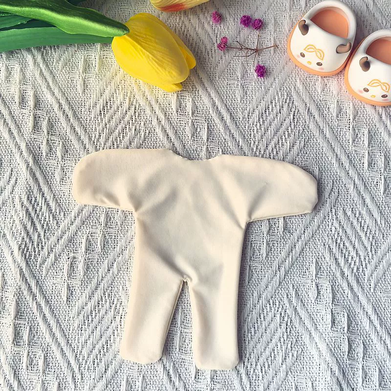 Хлопковая кукла, основа для одежды, предотвращающая пятна, эластичная тонкая кукла со звездами, кукла 20 см, детская одежда, предотвращающая пятна