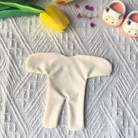 Хлопковая кукла, основа для одежды, предотвращающая пятна, эластичная тонкая кукла со звездами, кукла 20 см, детская одежда, предотвращающая пятна