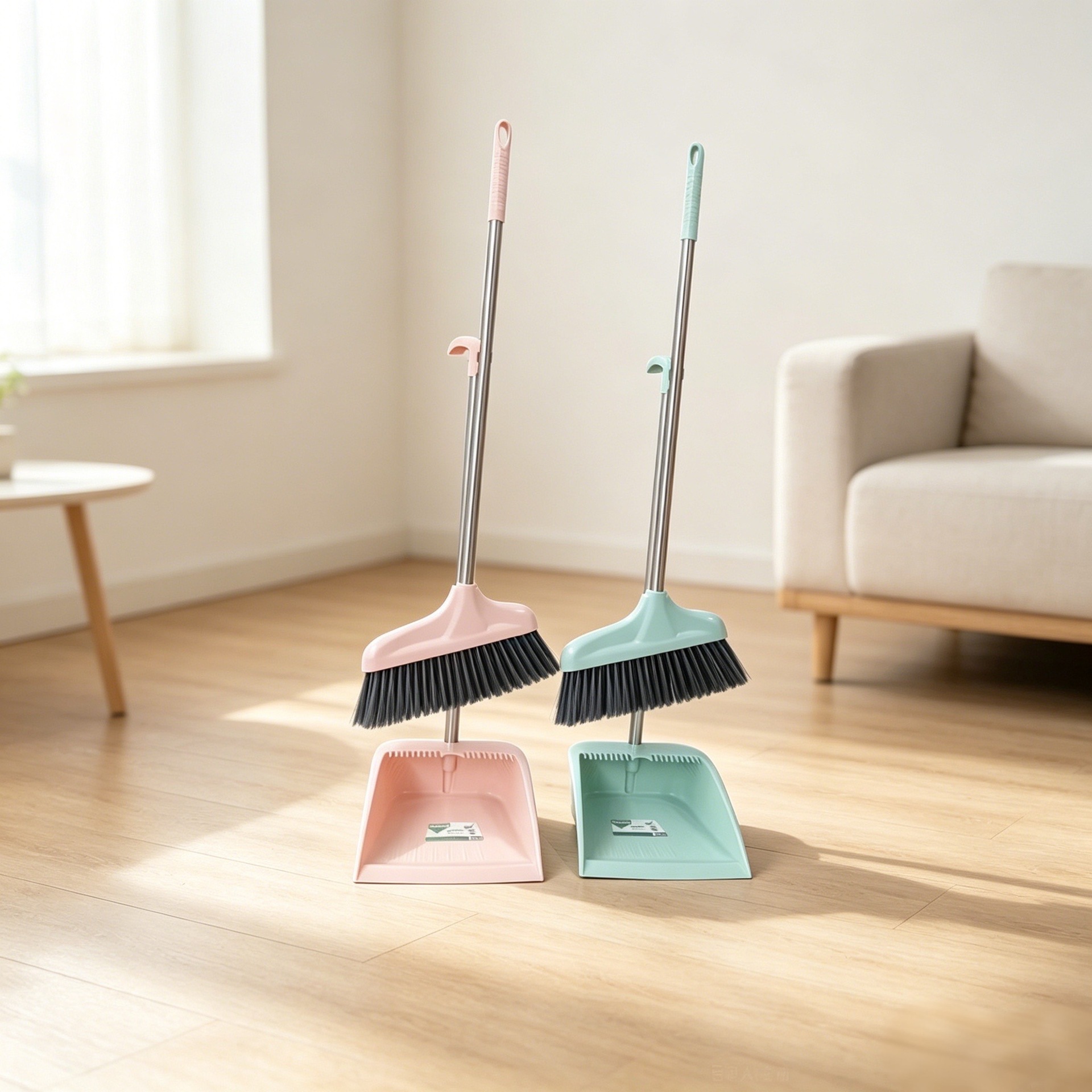Factory Direct Sale Broom and Dustpan Set for Household Cleaning, Magic Broom and Dustpan Two-Piece Set, Broom Wholesale