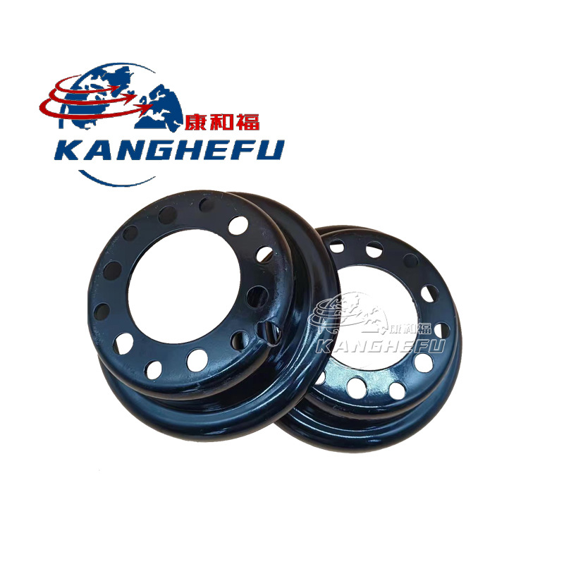 适用于丰田叉车配件 分体式轮辋/钢圈 配18*7-8实心胎的轮辋/钢圈