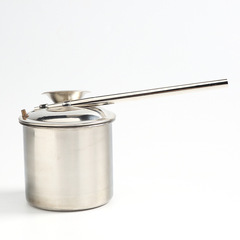 Stainless steel blowing glaze pot Jingdezhen ceramic painting watering pot art supplies glaze airbrush airbrush pump wholesale