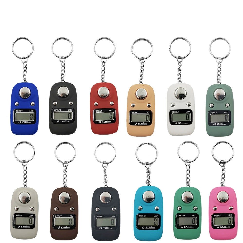 602 # Спрей-краска для LED-брелока с ЖК-дисплеем, цифровой счетчик до 99999