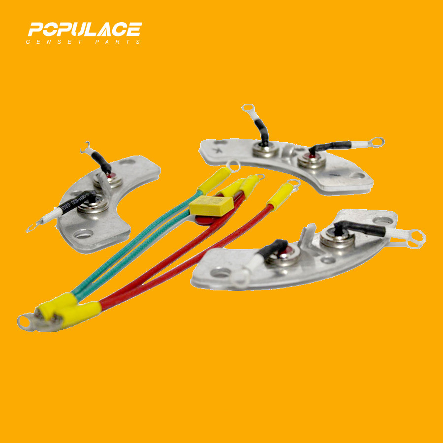 柴油无刷发电机组桥式二极管交流发电机整流器T30整流轮