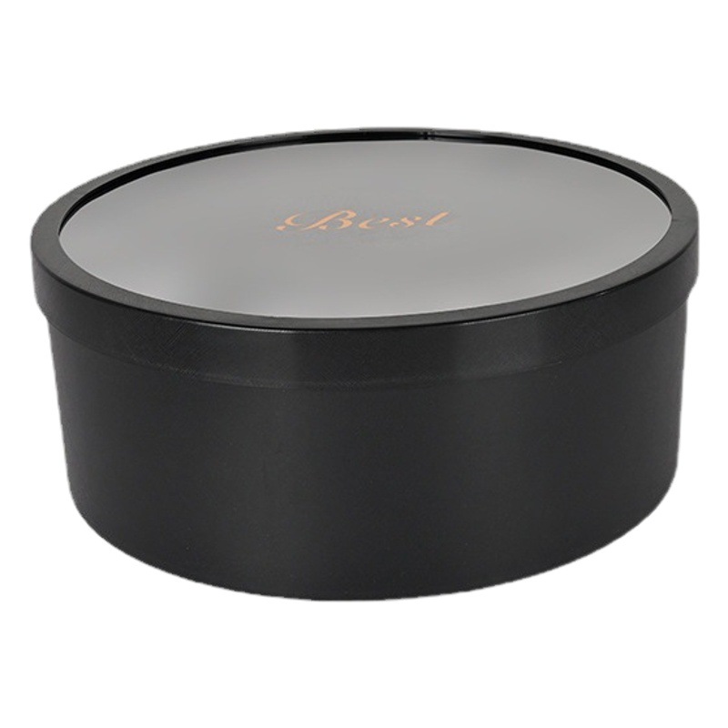 Caja de regalo de cuatro piezas de invierno Materiales florales caja de regalo de título de clasificación de oro caja de regalo de fruta redonda en forma de corazón caja de regalo