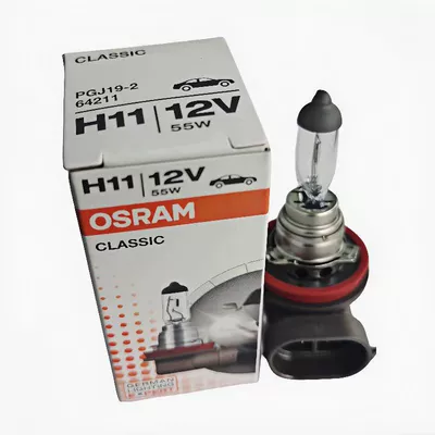 Osram Osram Car Bulb H11 12V55W Low Beam Headlight Fog Light 64211 Corolla Halogen Lamp (Ön faralar) - osram-h11-12v55w-one