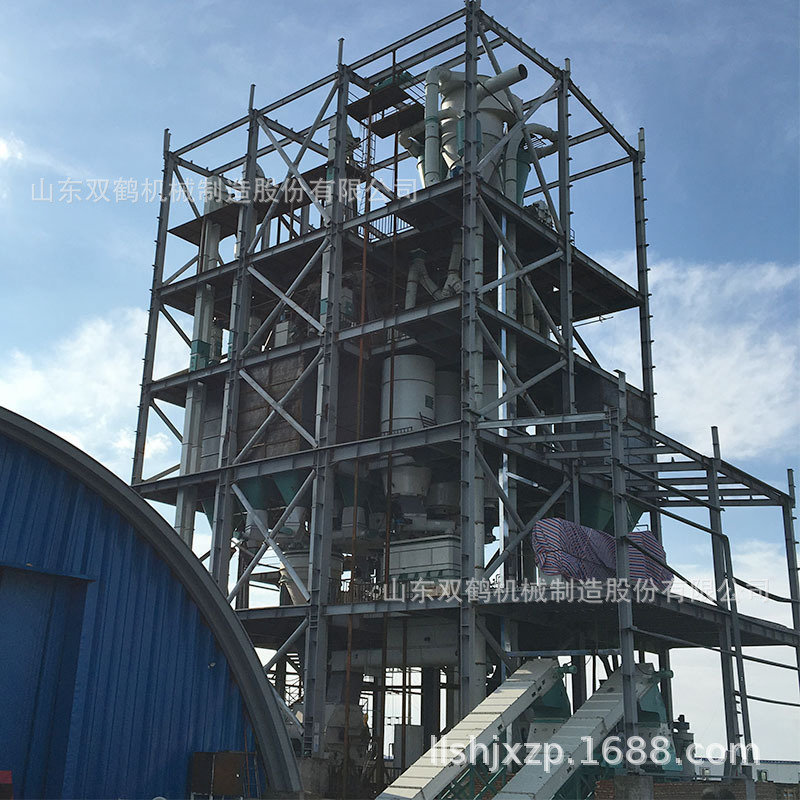 大型自动畜牧养殖饲料加工成套设备 制造饲料机械成套生产线厂家