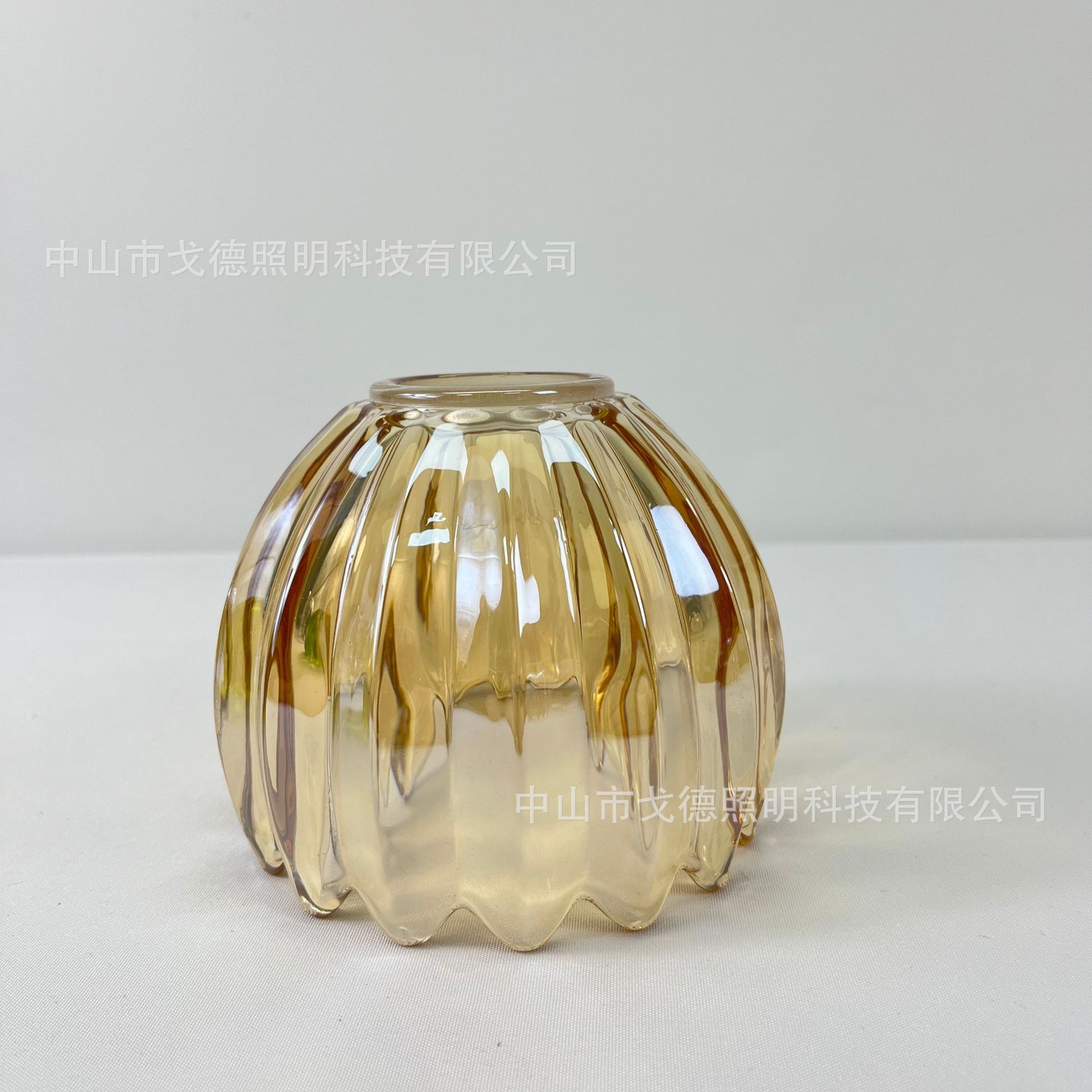 독립적인 종이상자 내 폼 포장, 코냑 색상 튤립 (갓만 해당) D11*H11cm