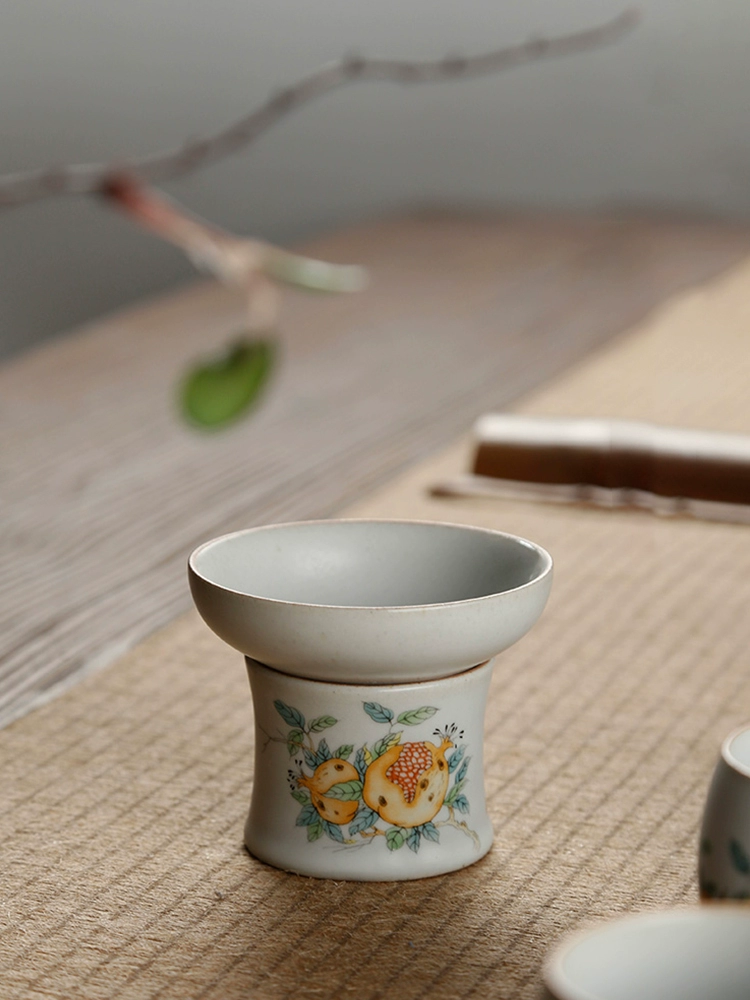 Ceramic tea set with accessories, P66