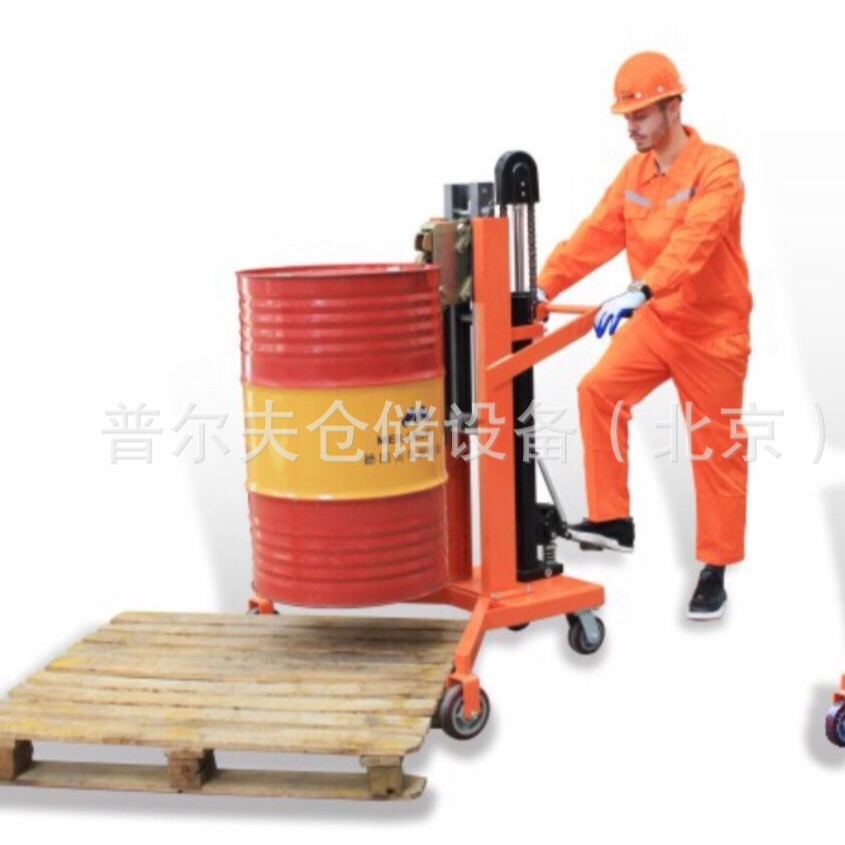 Hydraulic Scale Moder Oil Drum Carrier Lifter Handling