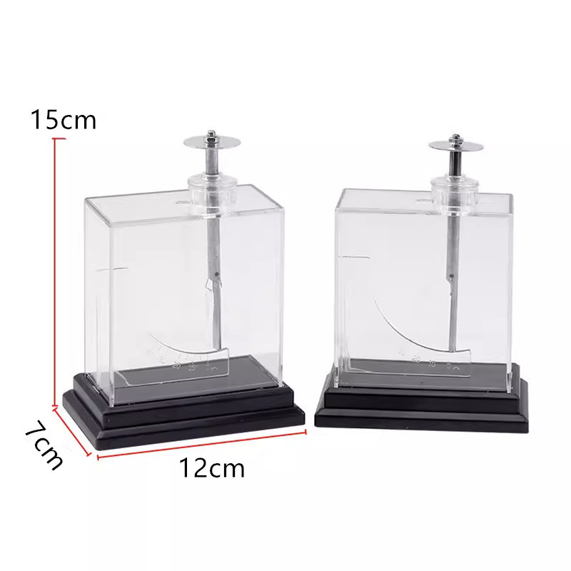 箔片验电器 大号一对教师用验电器静电实验教学仪器实验器材