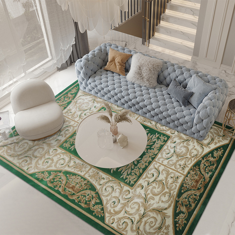 Fábrica de alfombra de sala de estar, alfombra de sofá, alfombra de té, alfombra de dormitorio, alfombra de espesor, alfombra resistente a la suciedad, fácil de cuidar, personalizada