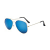 3026 color film big frame 蛤蟆 sunglasses men ladies metal sunglasses sunglasses manufacturers wholesale