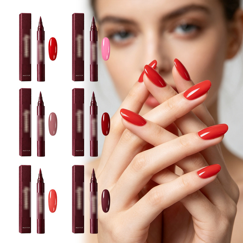 Nail art painting brush series: easy to use for everyday applications, suitable for various occasions, provides smooth application for nail art, and offers a convenient DIY experience with multiple colors Nail art painting brush series: easy to use for everyday applications, suitable for various occasions, provides smooth application for nail art, and offers a convenient DIY experience with multiple colors