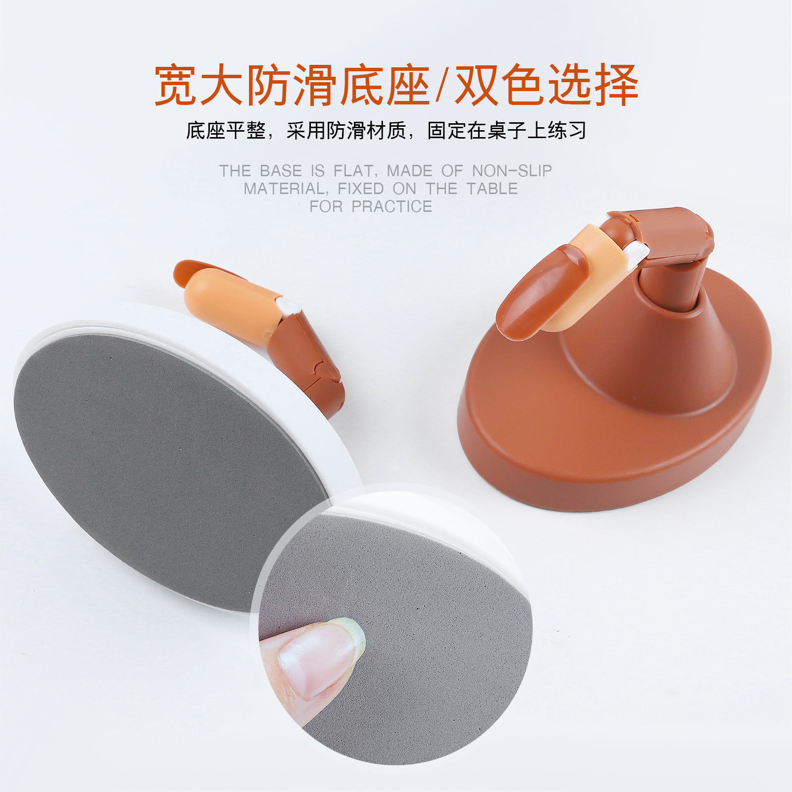 Nail joint finger manipulator nail set beginner practice mobile hand model prosthetic hand factory wholesale