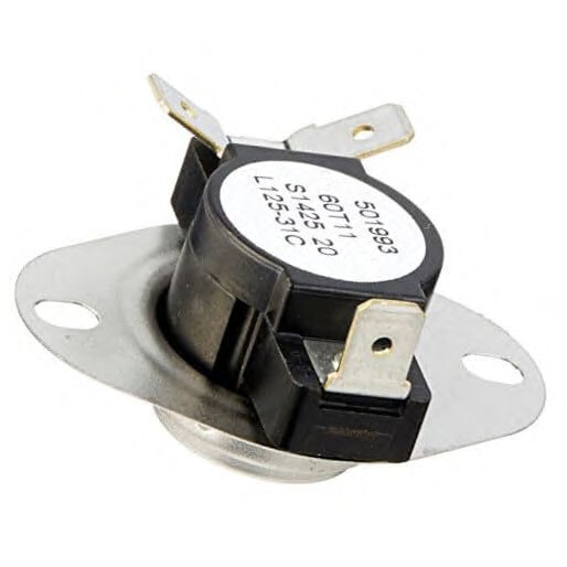 501993 Clothes Dryer Thermostat Limit Switch for Lg Kenmore Replaces L125-31C 6