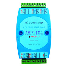 AMPTI04 DC 12V 24V 4AIPT100 RTD��������RS485�¶Ȳɼ���